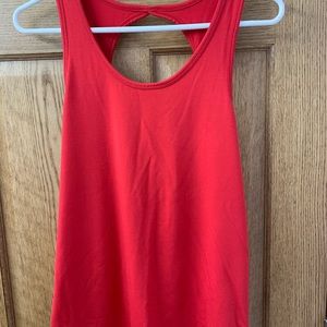 Zyia Red Twist Tank
